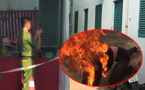 Cặp vợ chồng bốc cháy trong phòng trọ khóa cửa ở Bình Dương: Nghi vấn do ghen tuông