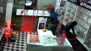 Clip: Pha bắt trộm gay cấn như phim hành động ở Hà Nội