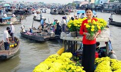 Lạc bước vào 'vùng đất mỹ nhân' ở miền Tây nước Việt