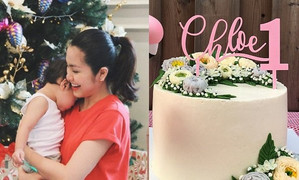 Tăng Thanh Hà tự tay làm quà đặc biệt mừng sinh nhật con gái 1 tuổi