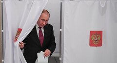 Video: Ông Putin đi bỏ phiếu bầu Tổng thống Nga