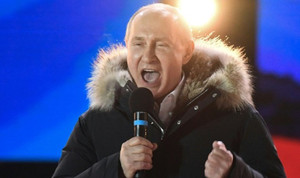 Video: Tổng thống Putin lần đầu phát biểu sau chiến thắng áp đảo