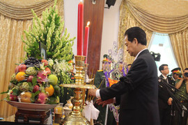 Ông Nguyễn Tấn Dũng, Trương Tấn Sang xúc động viếng nguyên Thủ tướng Phan Văn Khải