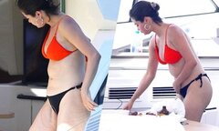 Selena Gomez mặc bikini để lộ vết sẹo từ lần phẫu thuật ghép thận