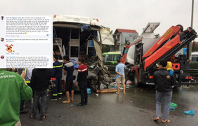 Xe khách tông xe cứu hoả trên cao tốc: Không thể vin cớ ưu tiên gây nguy hiểm tính mạng bao người