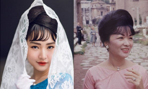 ‘Nàng thơ xứ Huế’ Ngọc Trân chịu lạnh, diện áo dài hóa thân thành Madam Nhu