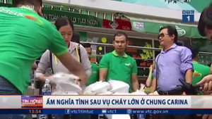 Cháy chung cư Carina: Ấm áp tình người trong hoạn nạn