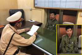 CSGT Hà Nội tóm gọn đối tượng truy nã tội đánh bạc