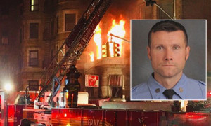 Tòa nhà quay phim của Bruce Willis cháy lớn, một lính cứu hỏa tử vong