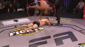 Clip: Nhào lộn trên lưng đối thủ ăn mừng, võ sỹ MMA bị xử thua