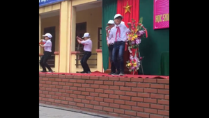 Clip học sinh lớp 6 Hưng Yên nhảy DJ trong hội thi gây tranh cãi