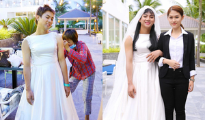 Video: Lần hiếm hoi Hoài Lâm giả gái sau 'Gương mặt thân quen'