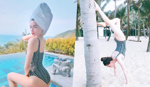 Đăng ảnh bikini nóng bỏng, Hồ Ngọc Hà thừa nhận 'sống ảo'