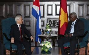 Tổng Bí thư hội kiến Chủ tịch Quốc hội Cuba