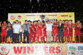 Ảnh: U19 Việt Nam thắng tuyệt đối, bảo vệ thành công chức vô địch