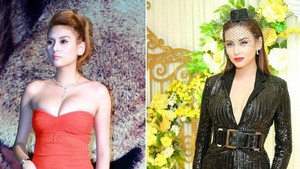 Vòng 1 của siêu mẫu Võ Hoàng Yến thay đổi thế nào sau 3 lần phẫu thuật thu nhỏ?