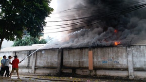 Cháy chợ Quang ở Hà Nội: Thông tin chính thức