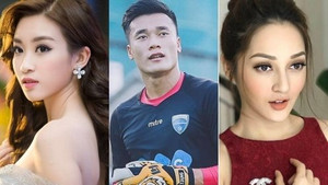 Bùi Tiến Dũng vướng vào 4 'bóng hồng' Vbiz từ khi nổi tiếng