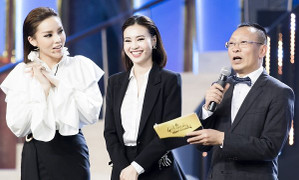 Hoa hậu Kỳ Duyên phấn khích khi được làm việc với MC Lại Văn Sâm