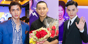 Bình An, Hoài Lâm, Ali Hoàng Dương đọ vẻ điển trai trong sự kiện