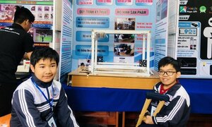 Cậu học trò khuyết tật và hệ thống phơi cà phê thông minh