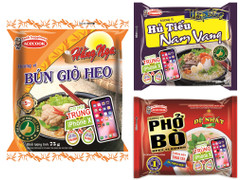 Cơ hội trúng iPhone X từ các sản phẩm gạo ăn liền của nhãn hàng Acecook Việt Nam