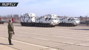 Video: Hàng ngàn quân nhân Nga tập dượt duyệt binh Ngày Chiến thắng