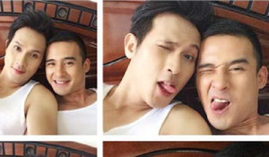 Ảnh thân mật cũ của Nguyên Vũ và Lương Thế Thành bị lộ, người trong cuộc nói gì?