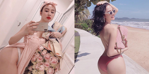 Loạt ảnh khoe vòng 3 gây tranh cãi dữ dội của Angela Phương Trinh