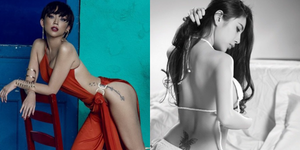 Hình xăm sexy hiểm hóc, khiến fan 'nghẹt thở' của mỹ nhân Việt