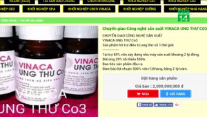 Thuốc chữa ung thư làm từ than tre giá 2 triệu đồng/hộp được 'tuồn' đi 20 tỉnh thành