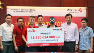 Kết quả Vietlott: Miệt mài mua 50 tờ số mỗi ngày, tài xế Grab trúng Jackpot trị giá 19 tỷ đồng