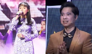 Ngọc Sơn xúc động suýt khóc khi học trò khiếm thị cất giọng hát