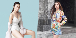 Hà Hồ, Thanh Hằng sở hữu đôi chân nuột nà không thua kém sao Hàn