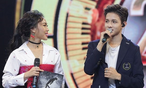 Diệu Nhi mặt đỏ bừng khi được ‘hoàng tử lai’ Kim Samuel tỏ tình