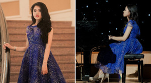 Nữ sinh xinh đẹp nhỏ tuổi nhất ‘VNAM 2018’ khoe tài sắc trong đêm thi tài năng