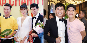 Đàm Vĩnh Hưng, Trường Giang đến chúc mừng đoàn phim của Lý Hải