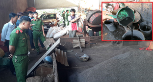 Hãi hùng hơn 3 tấn cà phê được nhuộm bằng pin Con Ó: Họp báo thông tin chính thức