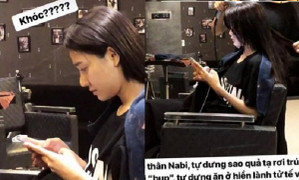 Nhã Phương bật khóc nức nở giữa tin đồn bỏ Trường Giang, yêu Nhan Phúc Vinh?