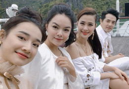 Nhã Phương vui vẻ đi chơi cùng Đông Nhi, Ông Cao Thắng