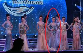 Gọi tên thí sinh 2 lần đều sai, MC 'Hoa hậu Biển Việt Nam toàn cầu' vẫn không hay biết