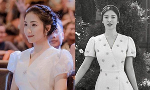 Bị chê mặc váy nhái của Song Hye Kyo, Hòa Minzy nói gì?