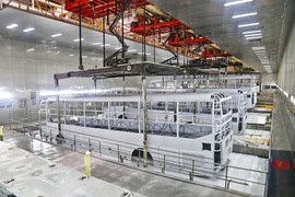 Thaco chuyển giao công nghệ sản xuất xe bus Thaco HB73S cho đối tác tại Kazakhstan