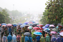 Dự báo thời tiết ngày Giỗ Tổ Hùng Vương: Phú Thọ và các tỉnh miền Bắc mưa trên diện rộng