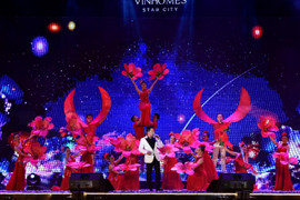 Đại nhạc hội 'Vũ điệu ngôi sao': Rạng rỡ Vinhomes Star City