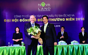 Novaland đặt mục tiêu năm 2018 tăng 87% doanh thu thuần và 55% lợi nhuận so với năm 2017