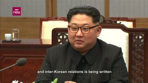 Video: Ông Kim Jong-un nói gì trong cuộc họp liên Triều lịch sử?