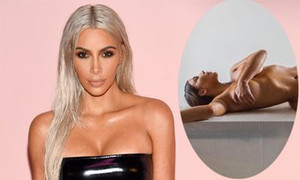 Kim Kardashian tung ảnh khỏa thân quảng bá nước hoa