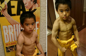 'Phát sốt' với truyền nhân 8 tuổi múa côn điêu luyện hệt Lý Tiểu Long