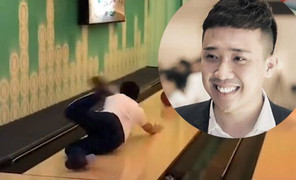 Video: Hào hứng dạy em gái Hari Won chơi bowling, Trấn Thành nhận cái kết...sấp mặt
